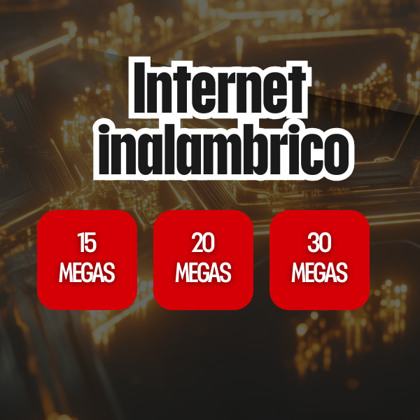 Antena inalámbrica para internet residencial